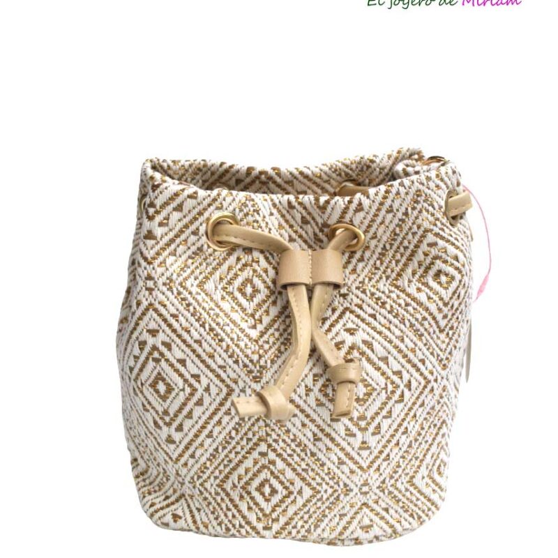 Bandolera rafia étnica