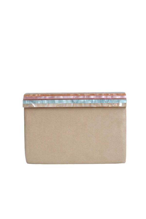 Bolso clutch persiana nácar - Imagen 4