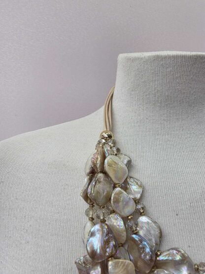 Collar multi piedras nácar - Imagen 3