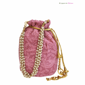 Bolso bombonera rosa