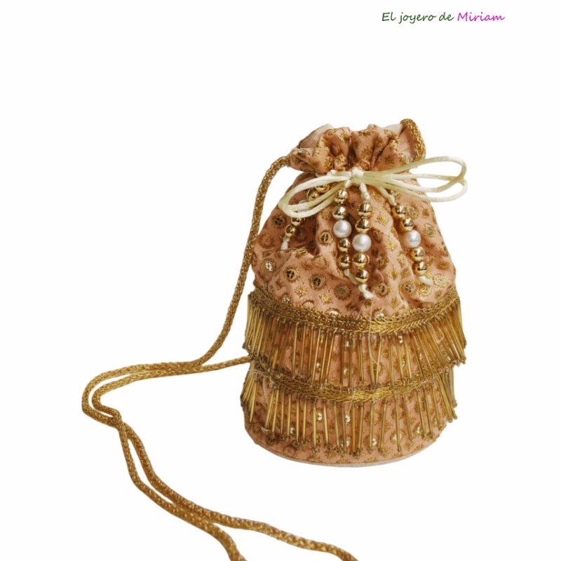 Bombonera naranja salmón