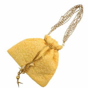 Bolso bombonera amarillo