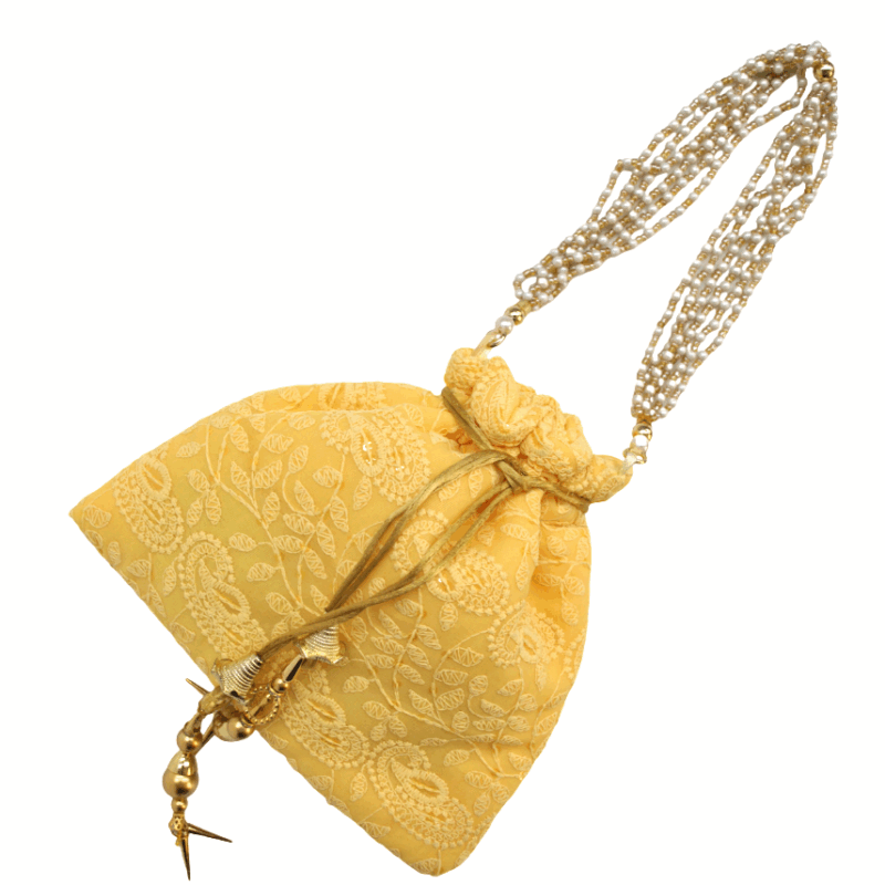 Bolso bombonera amarillo