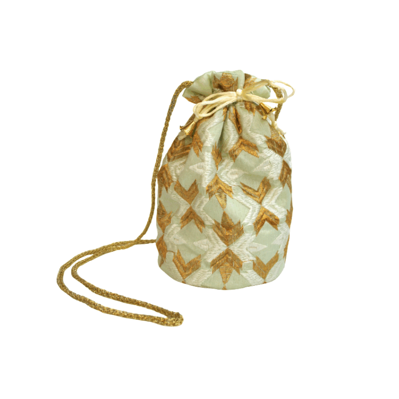 Bolso bombonera verde menta