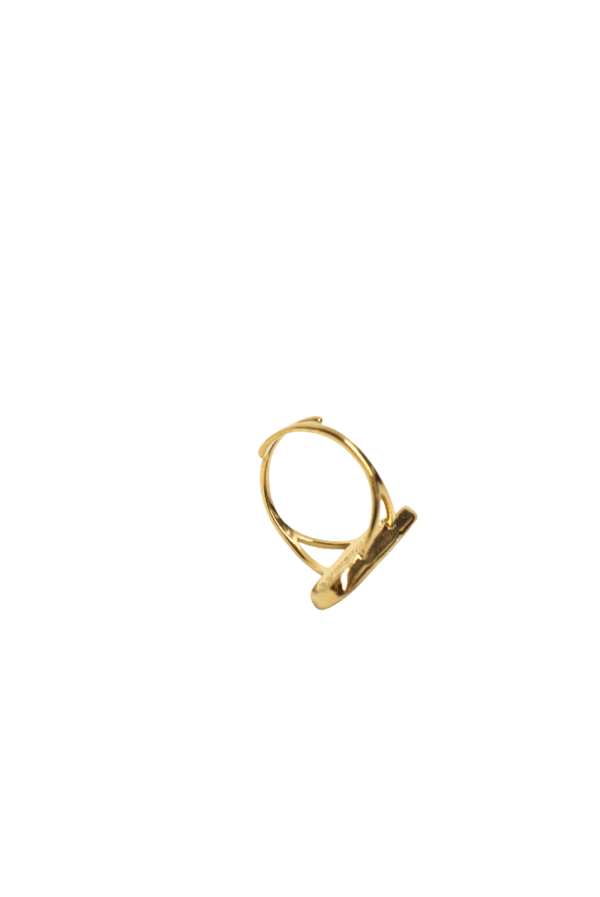 Anillo azul petróleo acero - Imagen 2