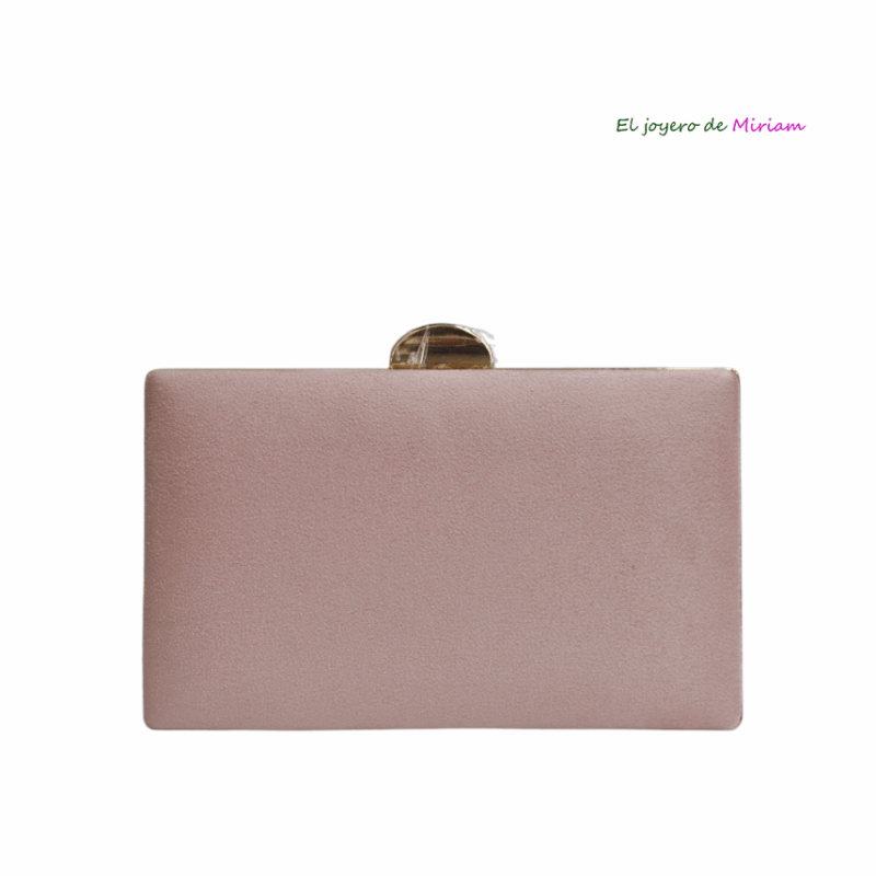 Bolso fiesta ante rosa nude