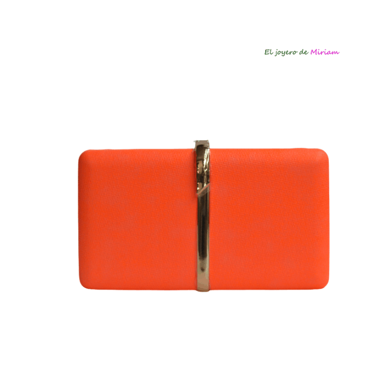 Clutch naranja flúor