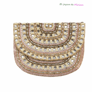 Clutch o cartera perlas
