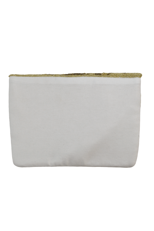 Clutch o cartera dorada - Imagen 4