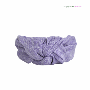 Diadema de fiesta lila