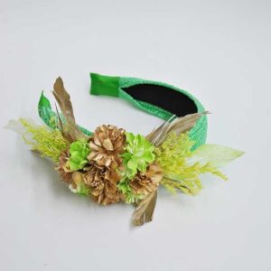 Diadema fiesta verde lima