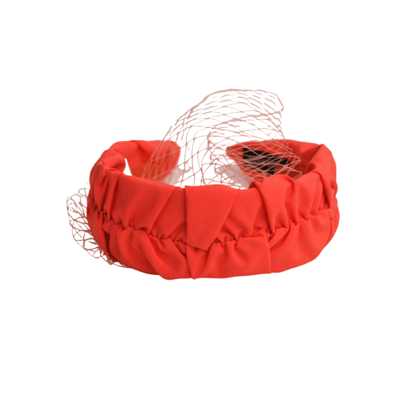 Diadema naranja red