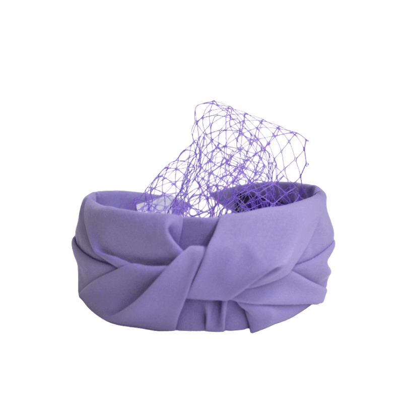 Diadema lavanda violeta red