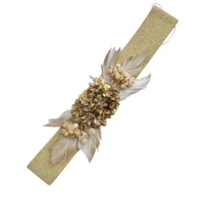 Fajín dorado de fiesta