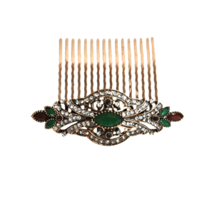 Peineta cristales combi