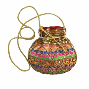 Bolso bombonera multicolor