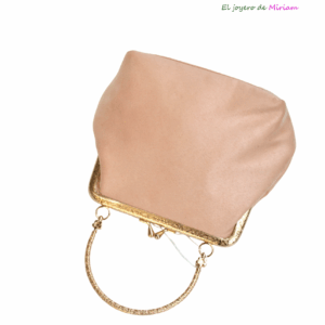 Bolsito asa rosa nude