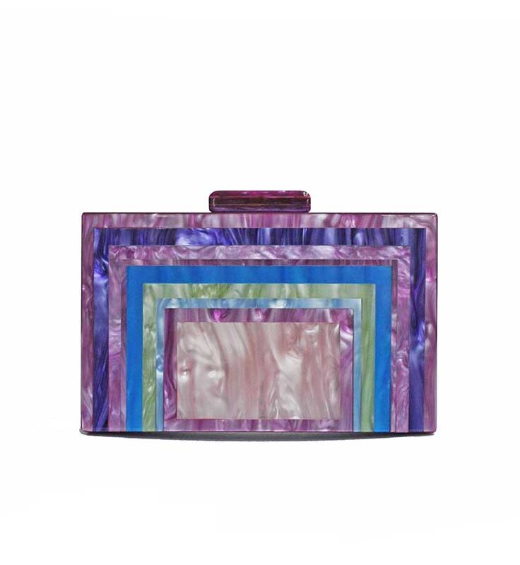 Bolso de fiesta multicolor