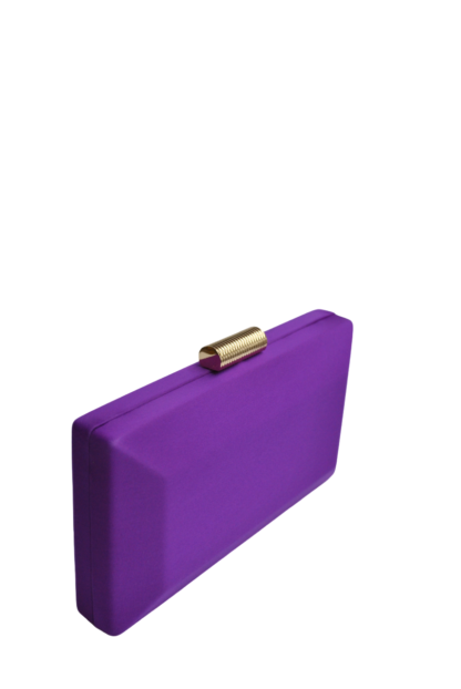 Bolso clutch raso bugamvilla - Imagen 2