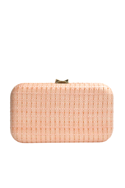 Clutch naranja salmón y oro - Imagen 3