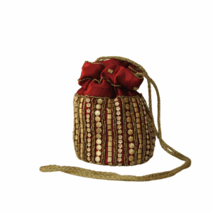 Bolso bombonera teja