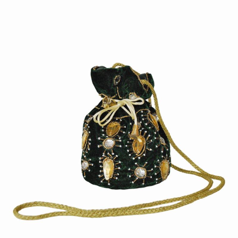 Bombonera botella terciopelo