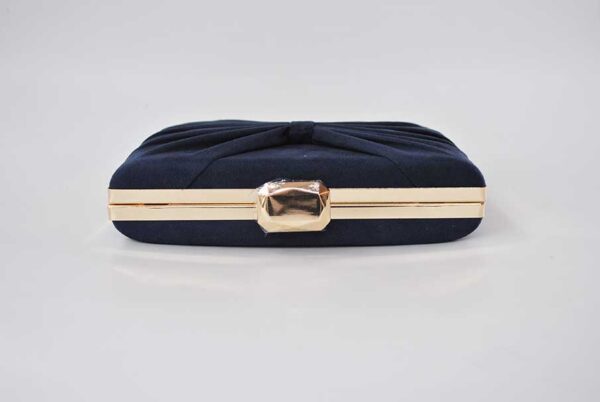 Clutch azul marino lazo - Imagen 3