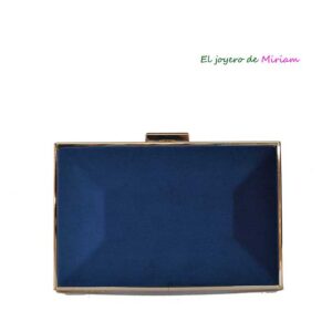 Clutch marino moldura oro