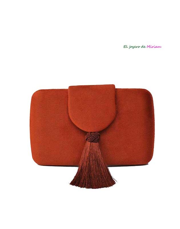 Clutch antelina teja flecos