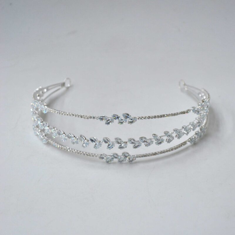 Corona triple de cristal