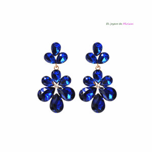 Pendientes azul klein