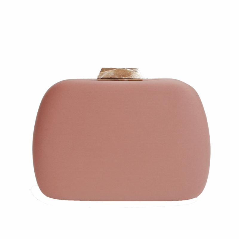 Clutch rosa empolvado