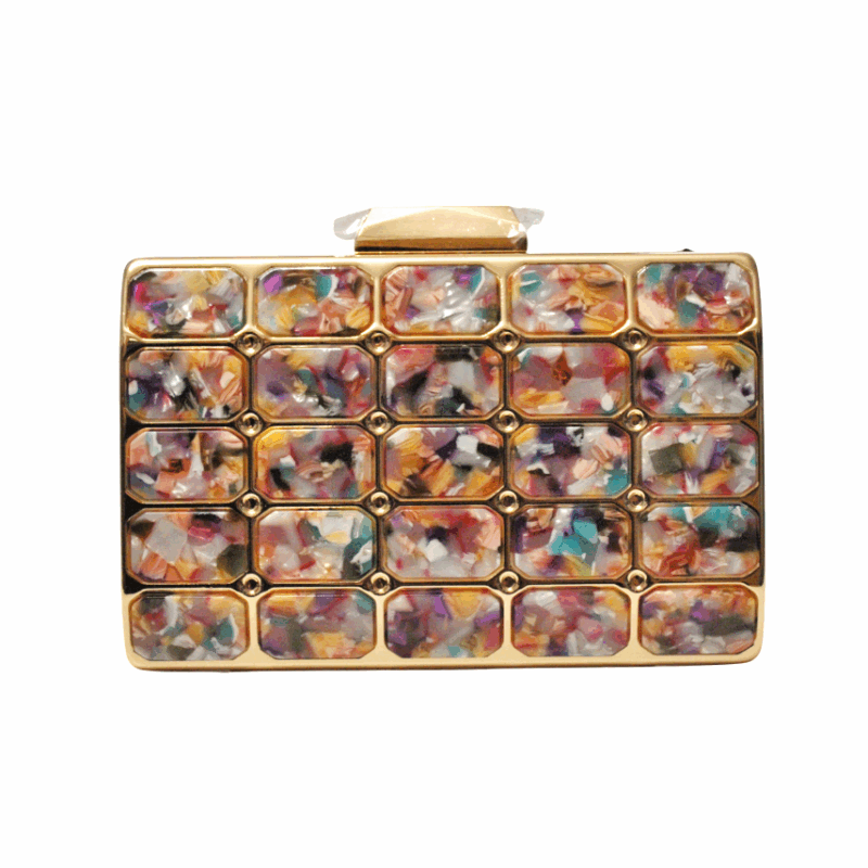 Bolso de fiesta multicolor