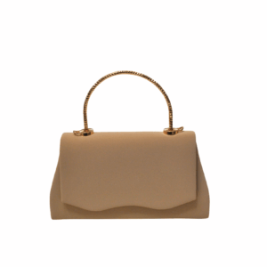 Bolsito clutch asa taupé