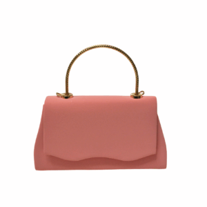 Bolsito clutch rosa asa