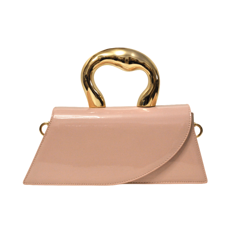 Clutch nude charol asa