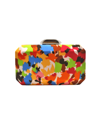 Clutch octagonal multicolor