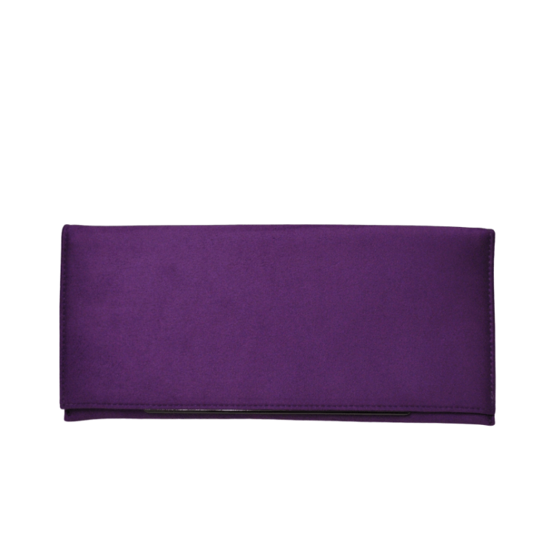 Cartera de fiesta morada