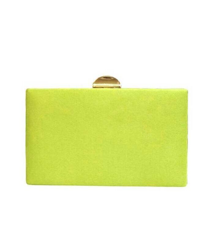 Clutch verde lima