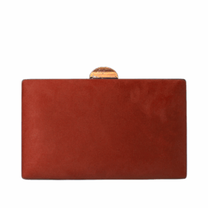 Clutch teja y oro