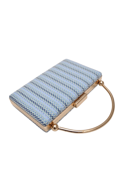 Clutch combi azul asa - Imagen 2