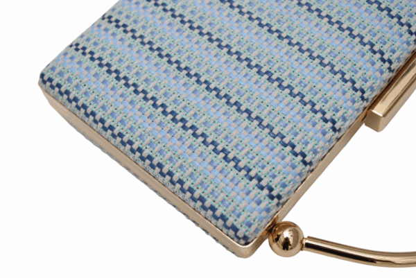 Clutch combi azul asa - Imagen 3
