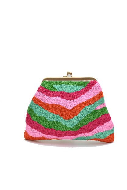 Clutch multicolor cuentas