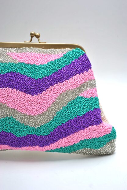 Clutch cuentas multicolor - Imagen 2