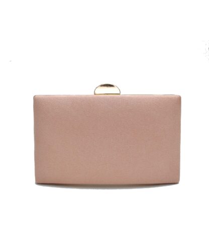 Clutch oro y rosa nude