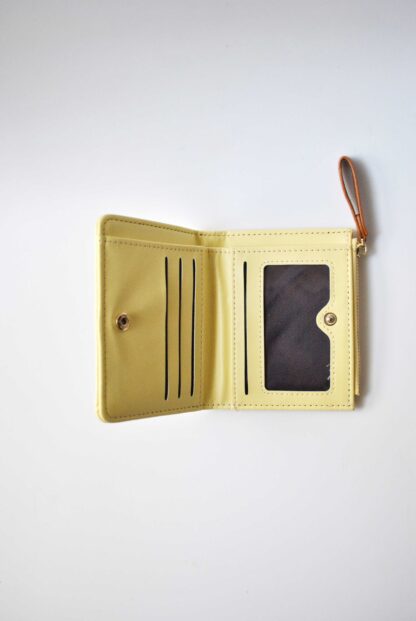 Monedero tarjetero amarillo - Imagen 2