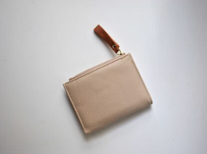 Monedero tarjetero beige - Imagen 3