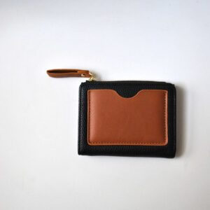 Monedero tarjetero negro