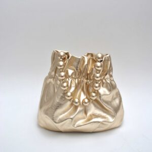 Bombonera dorada asa