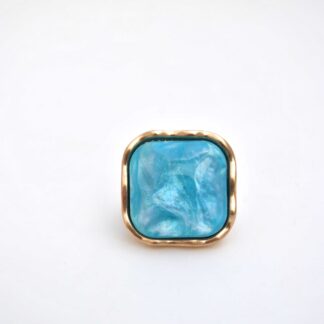 Anillo elástico azul resina